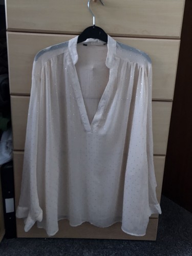Zara cream cute sparkly - zara,