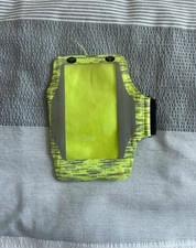 Neon Yellow Running Armband - Phone Holder