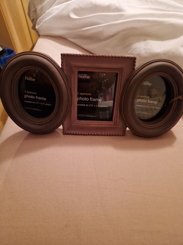 Wooden triple hinged photo - wooden,
