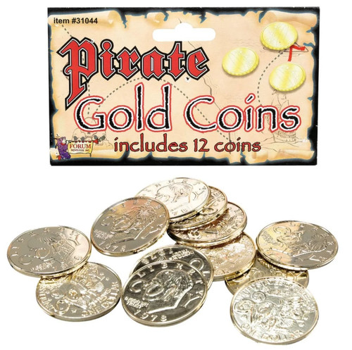 Pirate treasure coins - pirate,