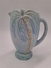 Beswick Ceramic Jug With Palm Tree Design and Handle T2870 SP9