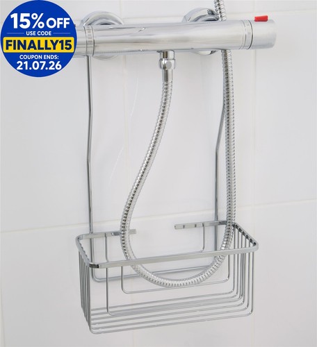 Croydex rust free shower mixer - rust,