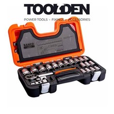 Bahco S240 1/2" Square Drive Socket Set (24 Pieces)