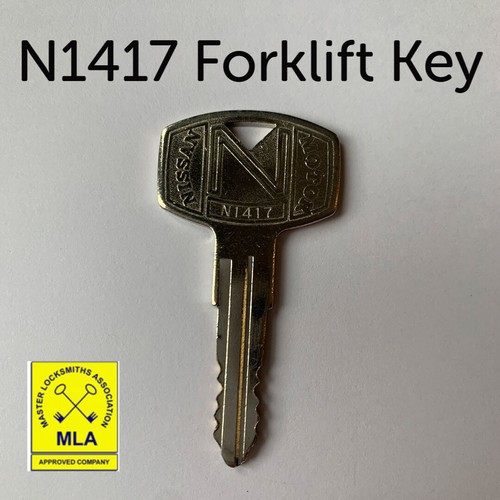 N1417 forklift key nissan - n1417,