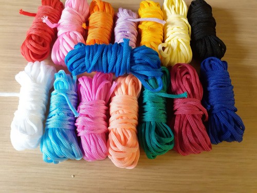3mm paracord multi - paracord, multi-colored