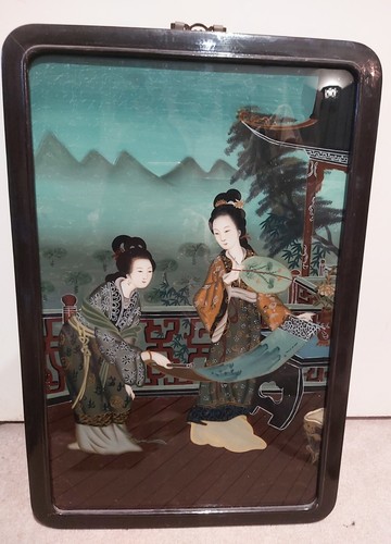 Antique early 20th framed - antique,