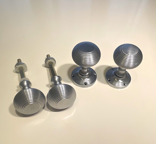 Pairs satin chrome beehive - pairs,
