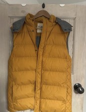 Hooded puffer gilet - hooded,