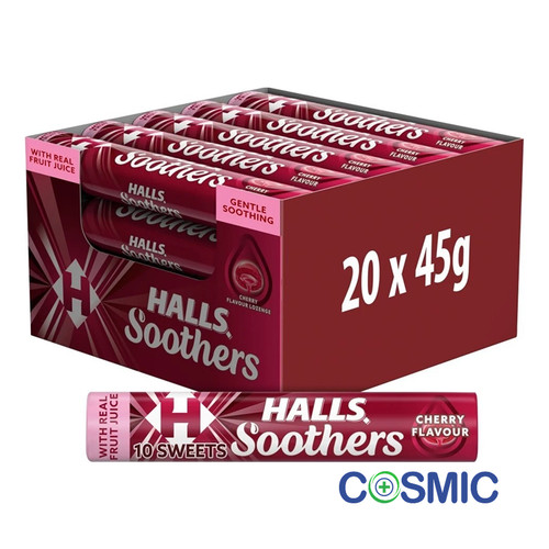 Halls soothers cherry - x,