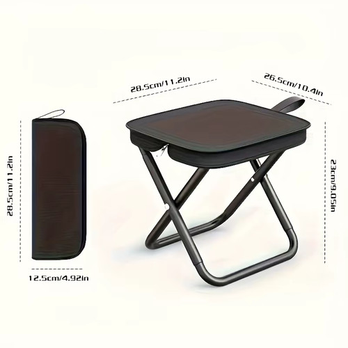 Portable folding stool - folding,