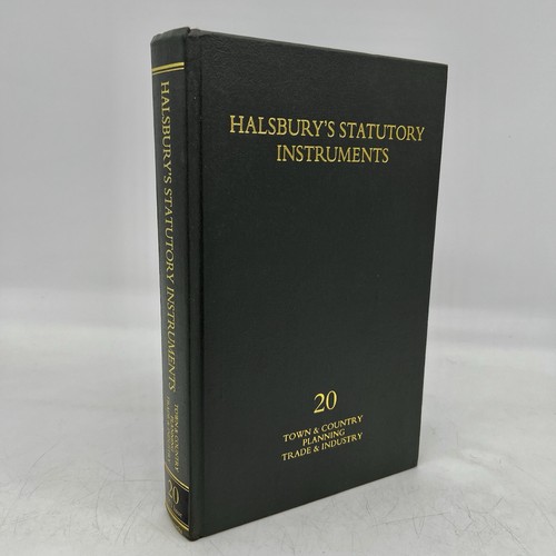 Halsbury statutory - halsbury's,