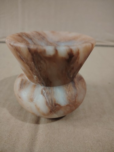 Vintage marble small vase - vintage,