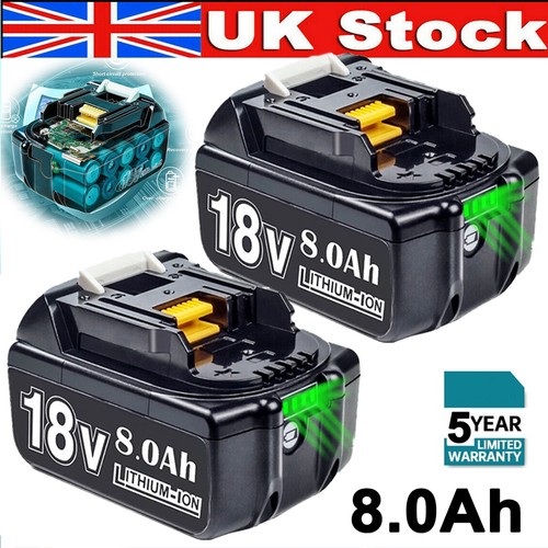 For makita 18v - 18v, 8.0ah