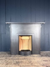 1930s Art Deco Cast Iron Fireplace (MNL 780)