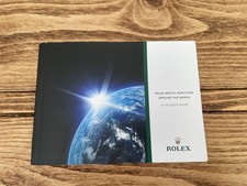 Rolex Service Watch Booklet
