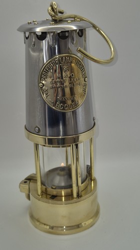 Eccles protector miners lamp - eccles,