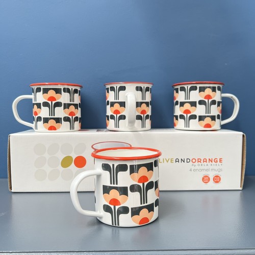 Rare orla kiely olive orange - rare,