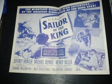 SAILOR OF THE KING, folded