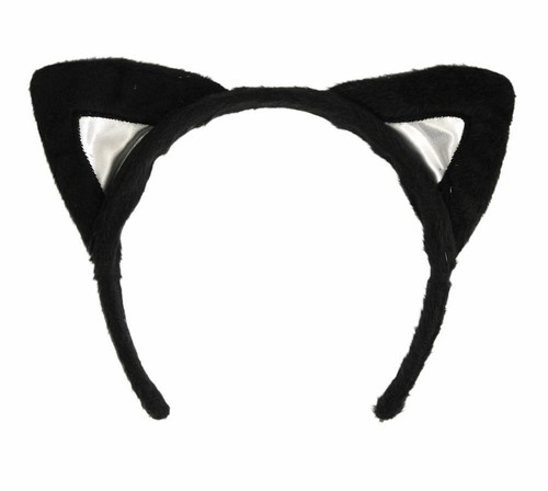 Cat ears headband black - headband,