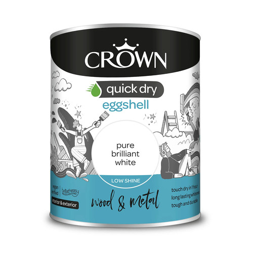 Crown quick dry - quick, eggshell