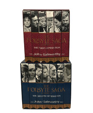 The Forsyte Saga First And Second Generation Vol 1 thru 13 VHS Set Of 2 Box Sets