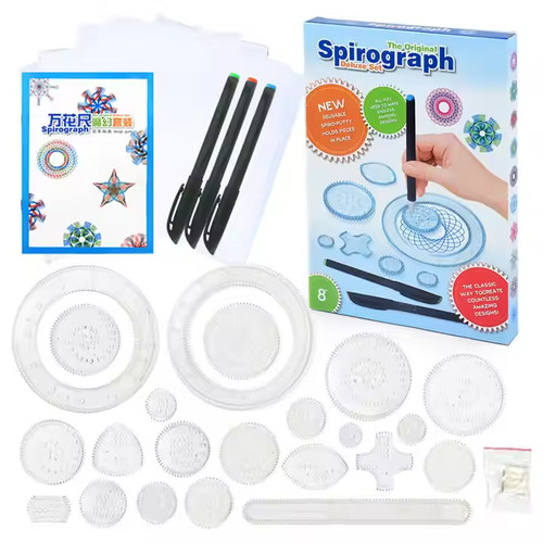 Spirograph deluxe set - set, 28