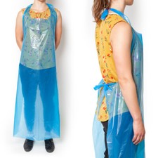 Disposable Aprons Blue or
