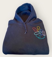 Adidas Hoodie Mens Large Black