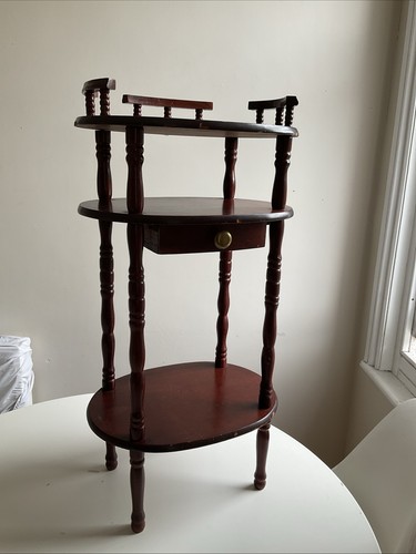Vintage tier wooden - 3,