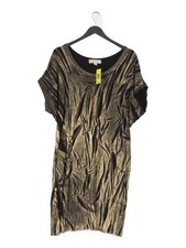Michael Kors T-Shirt Midi Dress M in Gold