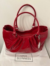 Lulu Guinness Large Red Wanda Bag