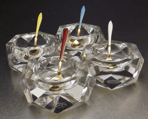 Baccarat crystal salerons - baccarat, 4