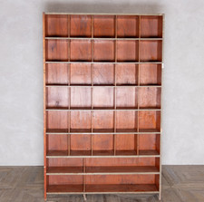 VINTAGE PINE PIGEON HOLE UNIT WITH AMPLE STORAGE COMPARTMENTS