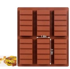 Rectangle chocolate bar - chocolate,