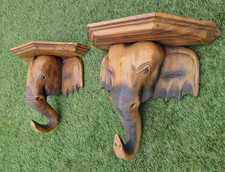 Hand carved Wooden Elephant