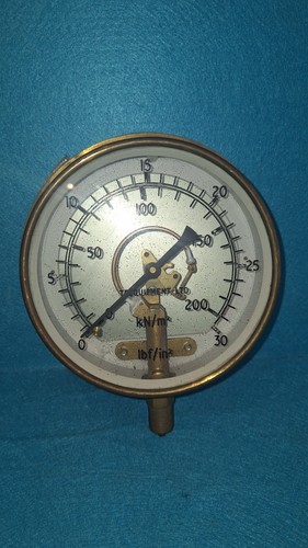 Antique pressure gauge - antique,