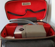 Vintage Sabre Zoom Model 707 Cine Camera In Case W/Papers Removeable Pistol Grip