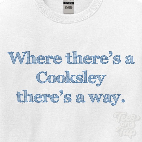 Where cooksley there s - there's, a