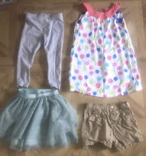 Girls Age 3 4 Next H&M Clothes Bundle Shorts Tutu Leggings Strip Spotty Dress V