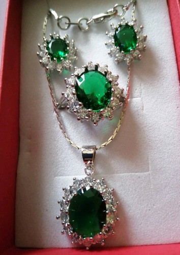 Unwanted new 925 silver green - unwanted,
