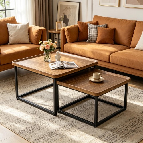 Nesting coffee table - set, of