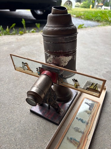 1890s magic lantern projector - magic,