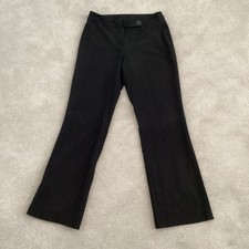 Dorothy Perkins Black Trousers Size 8 Petite Ladies Work Office Wear