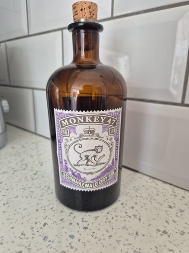 Empty monkey gin - empty, bottle