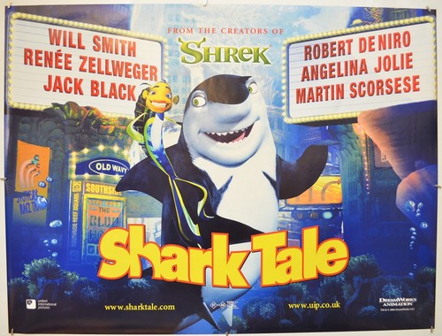 Shark tale british quad - tale,