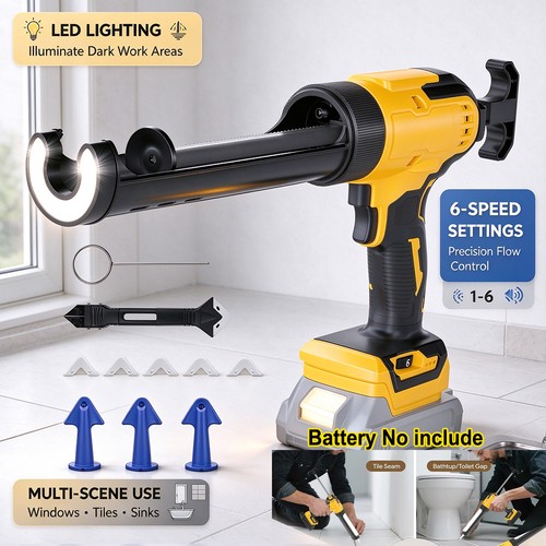 Electric caulking glass mastic - glass,