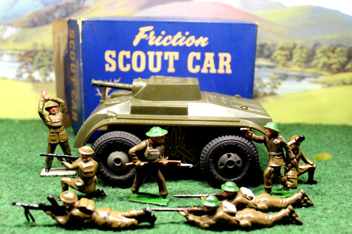 Marx friction scout car - scout,