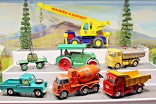 Dinky Road roller,Corgi ERF