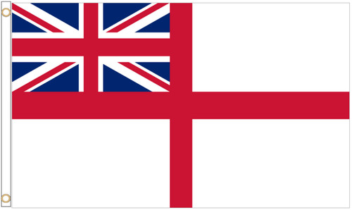 Royal navy white ensign - navy,