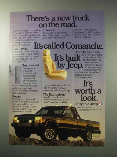 1986 jeep comanche - jeep, pickup